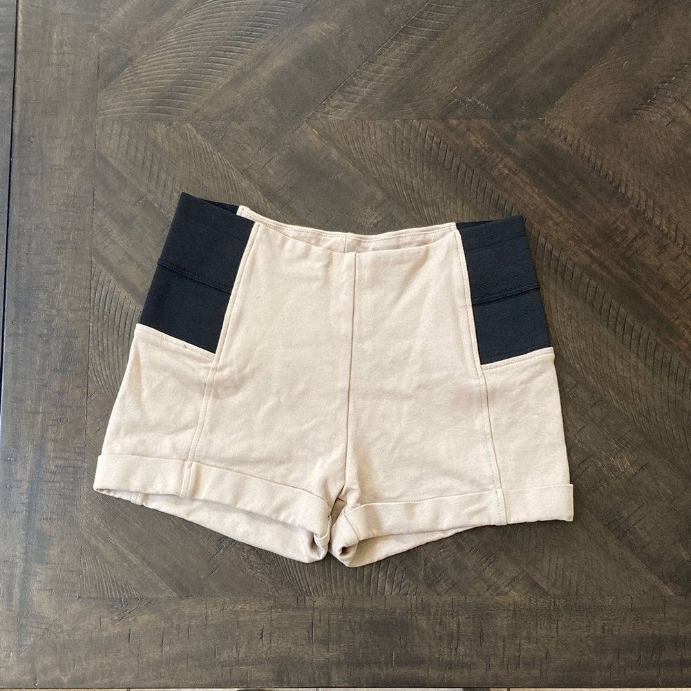 Chocolate Tan and Black Women's Shorts